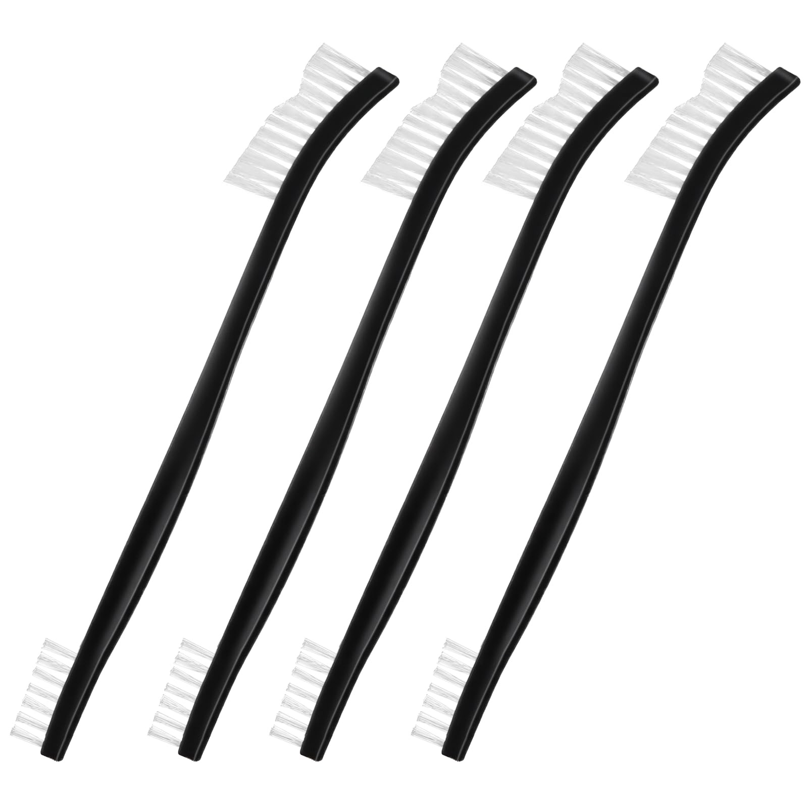 4 Pcs Small Cleaning Brushes, Nylon Bristles Small Detailing Crevice Brush