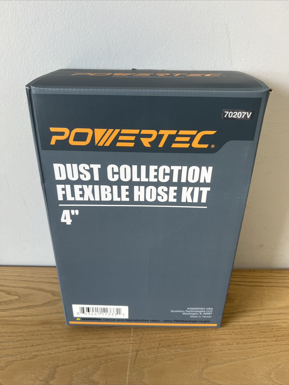 POWERTEC 70207V Dust Collection Flexible Hose Kit 4”