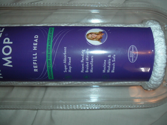 Mint Joy Miracle Floor Mop Refill Head Brand New Sealed supper absorbent cleaner