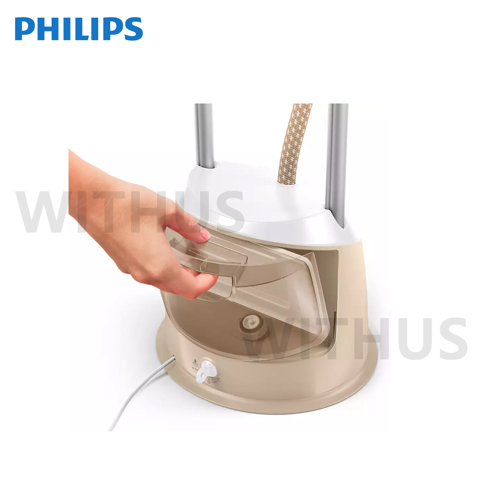 Philips Garment Steamer GC523/68 1600W, 32g/min 5 steam settings 1.6L Detachable