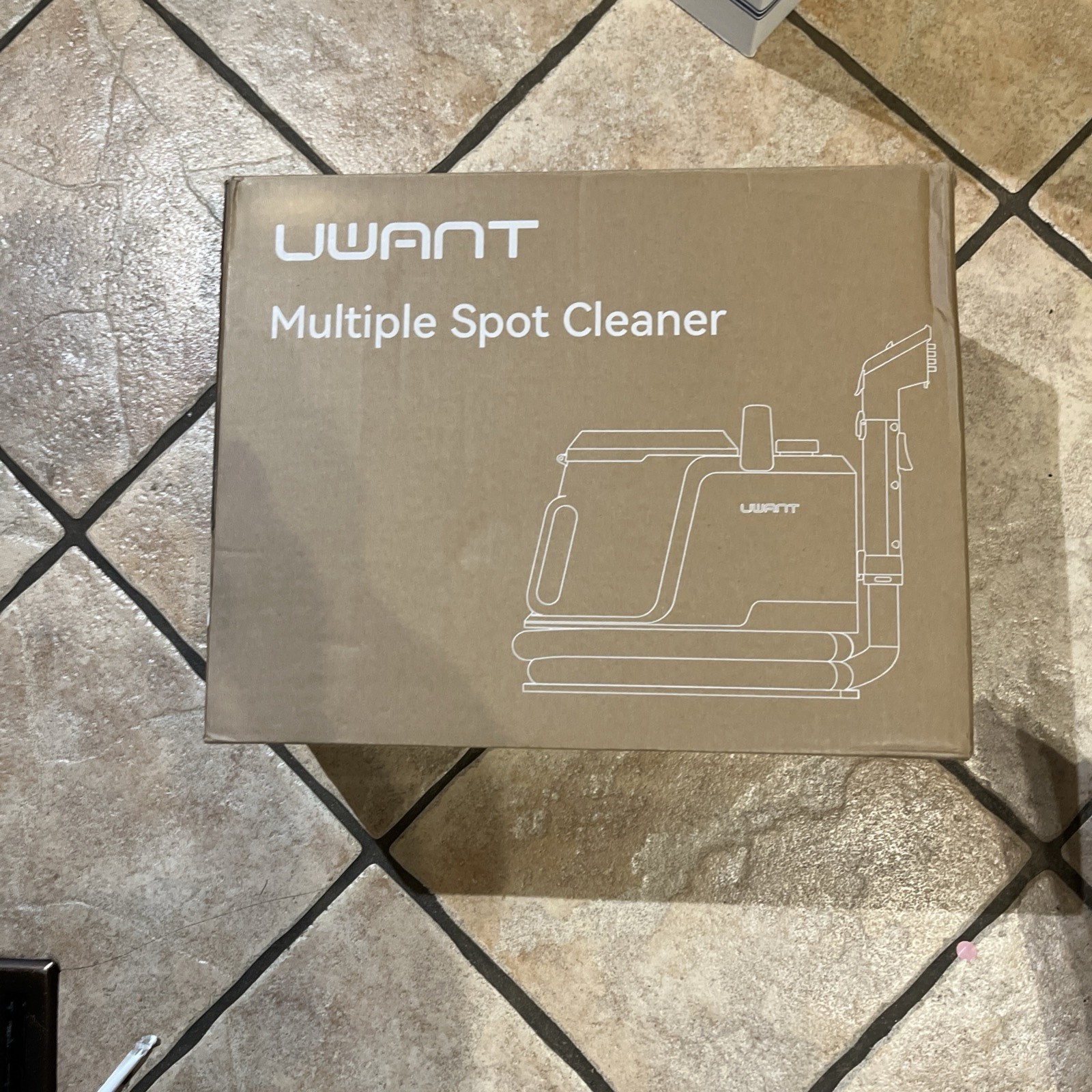 UWANT Spot Cleaner Y100 600W 120V Corded White 3.4 kg Multiple Spot