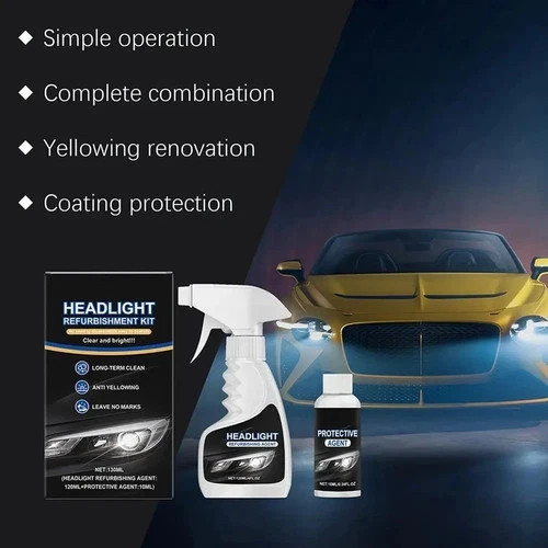 Q4 Headlight Restoration Fullofcarts Headlight Cleaner Headlight Restoration Kit