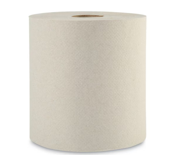 Hardwound Jumbo Paper Towel 6 Rolls Recycled Commercial Washroom 1-Ply 8″x800ft