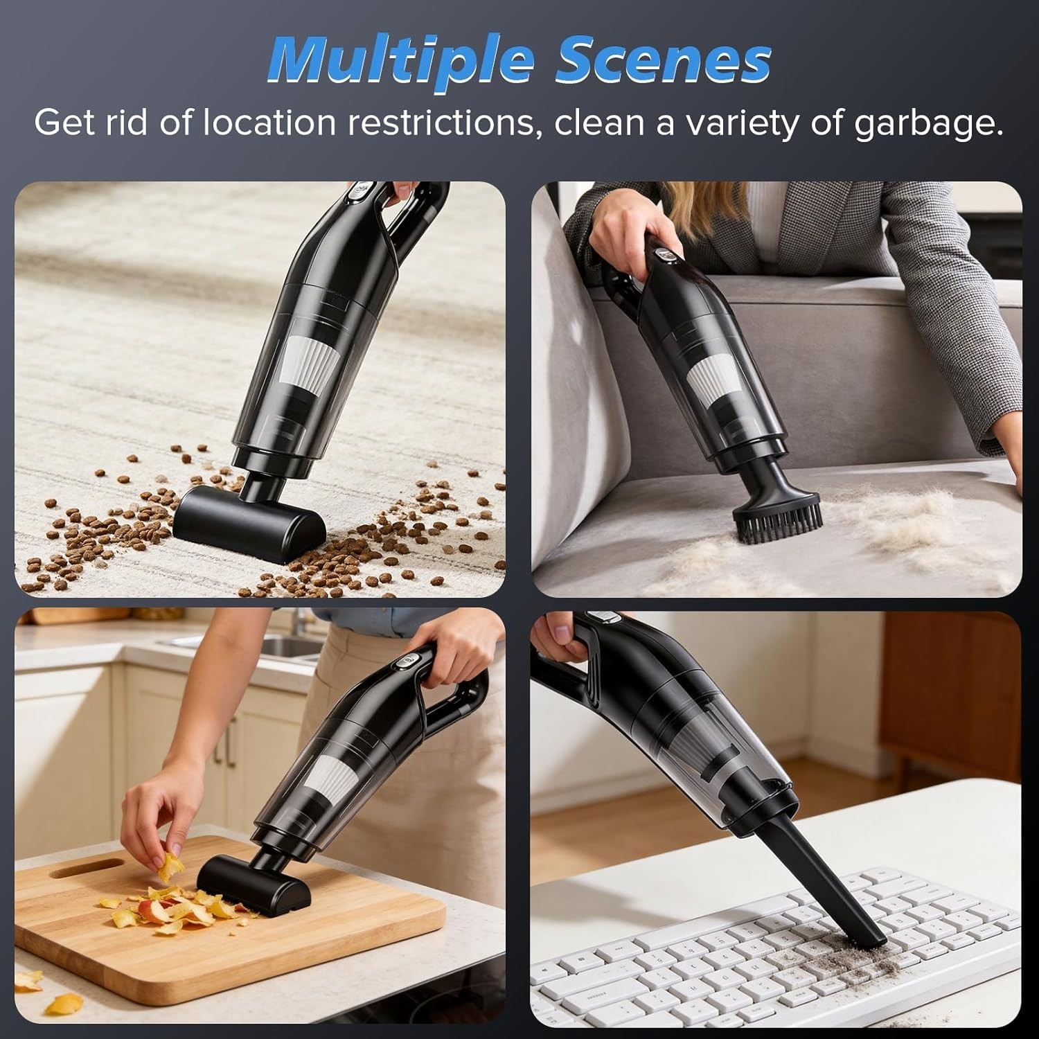 Cordless Hand Held Vacuum Cleaner Wireless Portable Car Auto Home