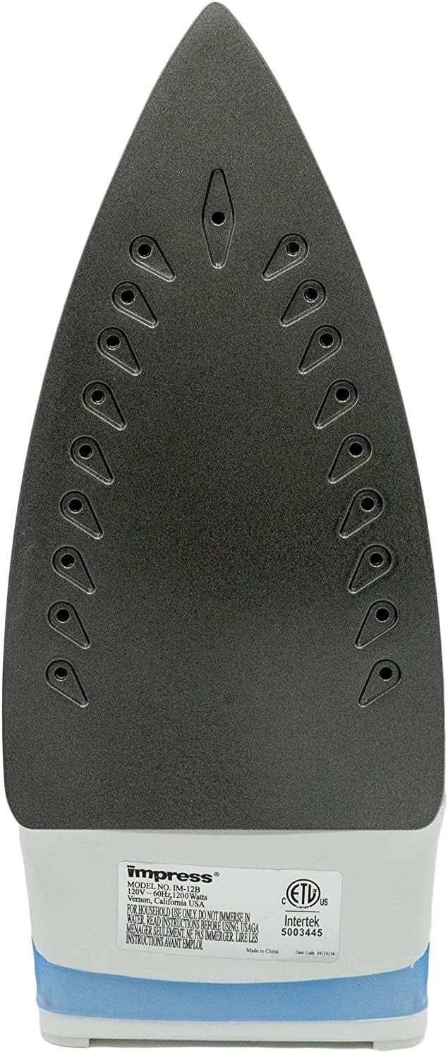 Compact Non-Stick Clothing Iron with Adjustable Steam – Perfect for Garment Care