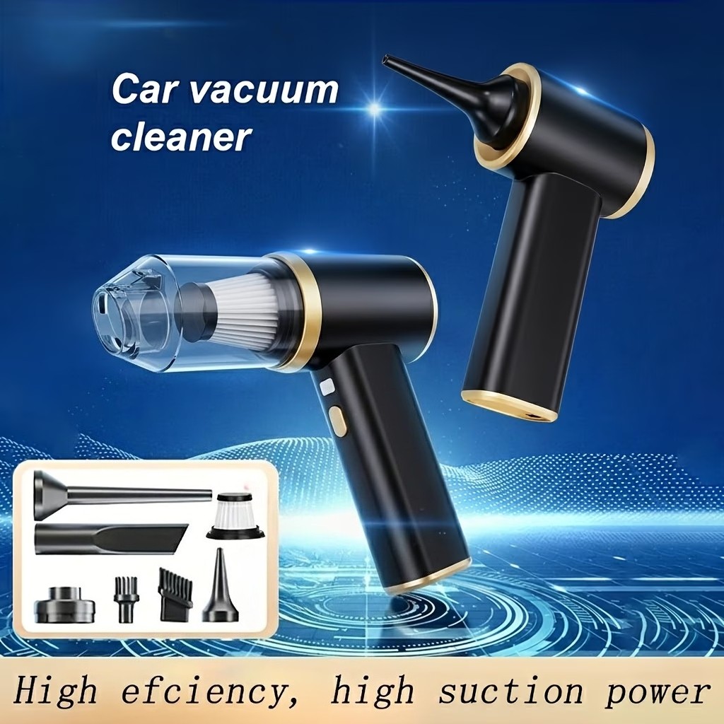 Portable Handheld Vacuum Cleaner Mini Car Vacuum Powerful USB Charging 5KPa