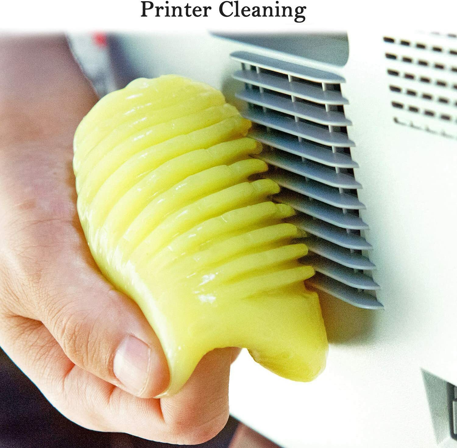 2PC Cleaning Gel Universal Dust Cleaner PC Keyboard Car Auto Dusting Blue Yellow