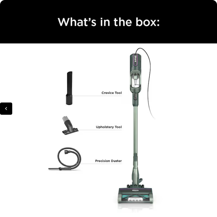 Stick Vacuum, Shark Detect Ultralight Corded Stick Vac Pet hair Vacuum