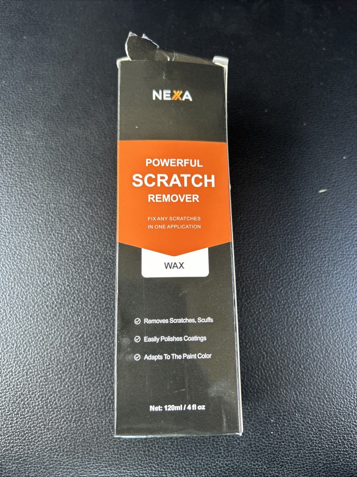NEXA POWERFUL CAR AUTO SCRATCH REMOVER WAX 4 OZ – EXP 12/2028 Open Box