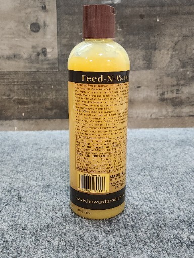 Howard Products FW0016 Wood Polish & Conditioner 16 oz Orange Oil