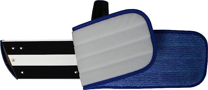 Ultimate 18″ Microfiber Mop System – Handle, Frame and 3 Types Cleaning Pads