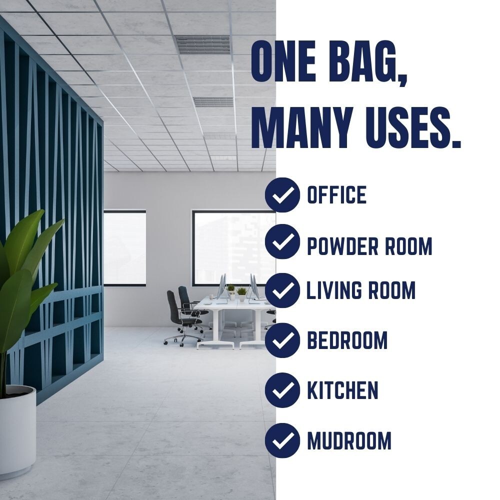 Plasticplace 13 Gallon VALUE LINE White Trash Bags 0.7 Mil (180 Count)