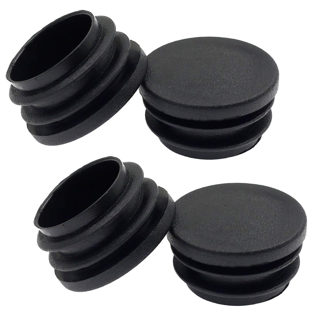 Suiwotin 4PCS 32mm (1 1/4 Inch) Round Plastic Plug, 32 x 32, 4 Pack
