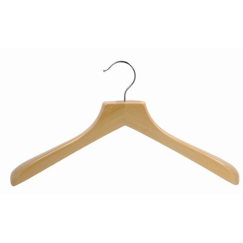 Only Hangers Natural Contoured Deluxe Hanger 3 Pk
