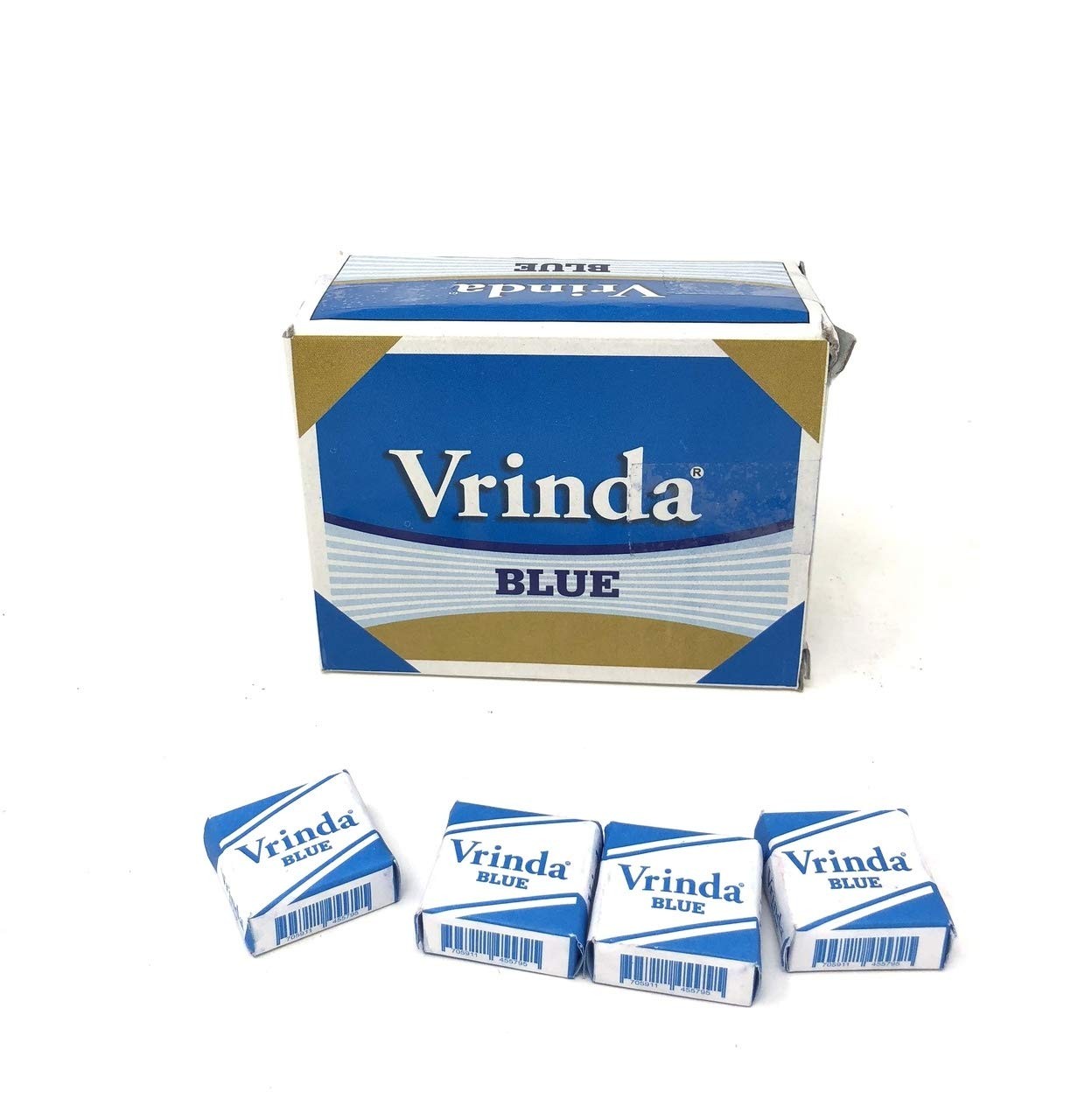 Vrinda ® Blue Squares Box of 48