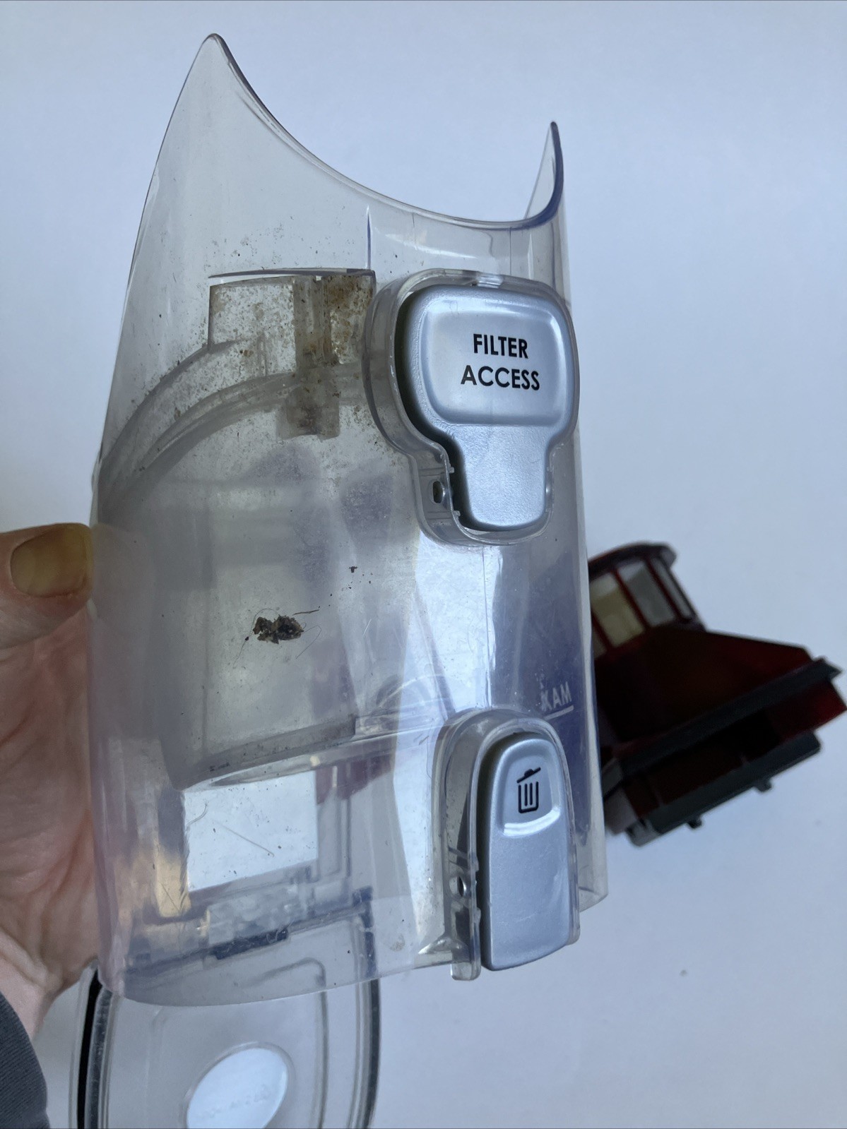 Hoover Impulse Cordless Stick Vacuum BH53020 Dirt Dust Bin Cup Canister w Filter