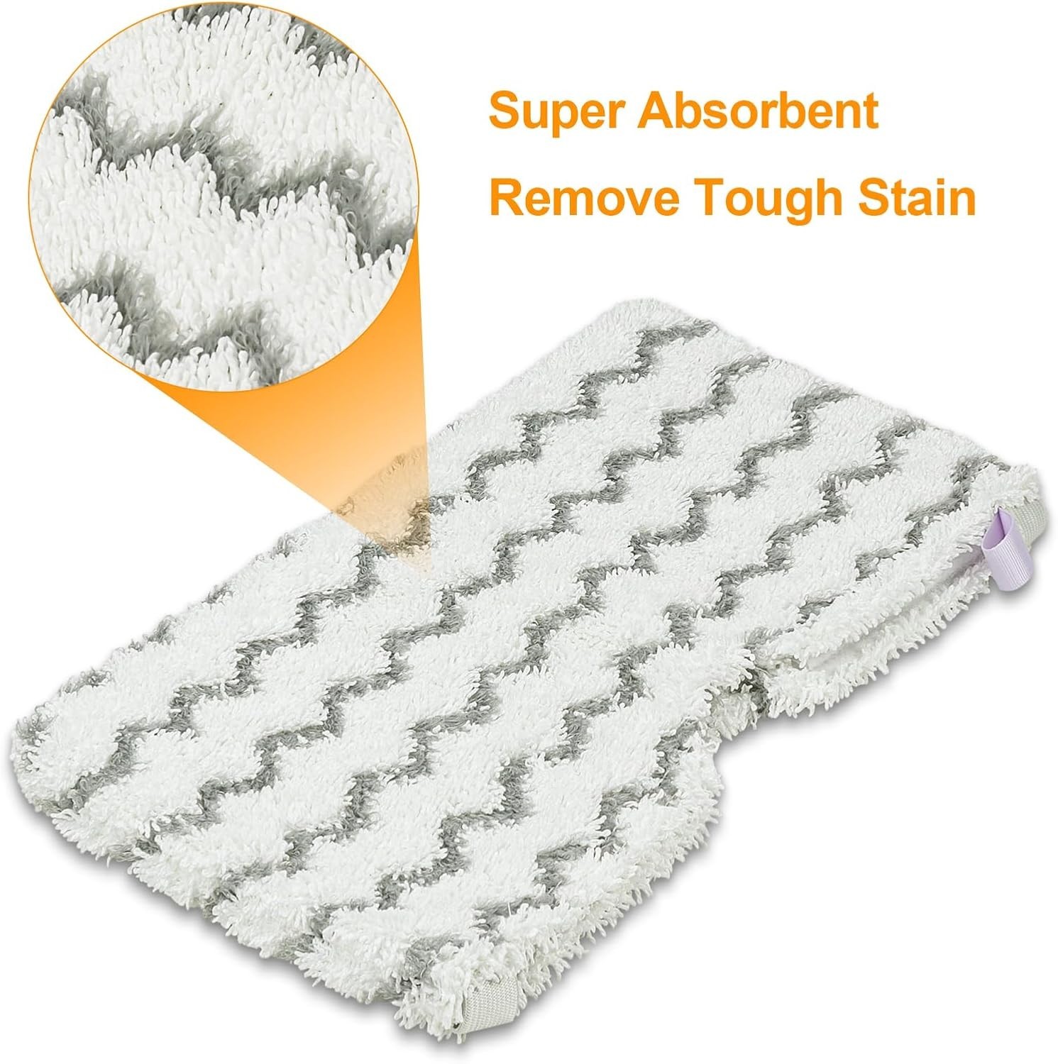 6 Pack S3501 Steam Mop Replacement Pads for Shark Steam Pocket Mop S3601 | S3501