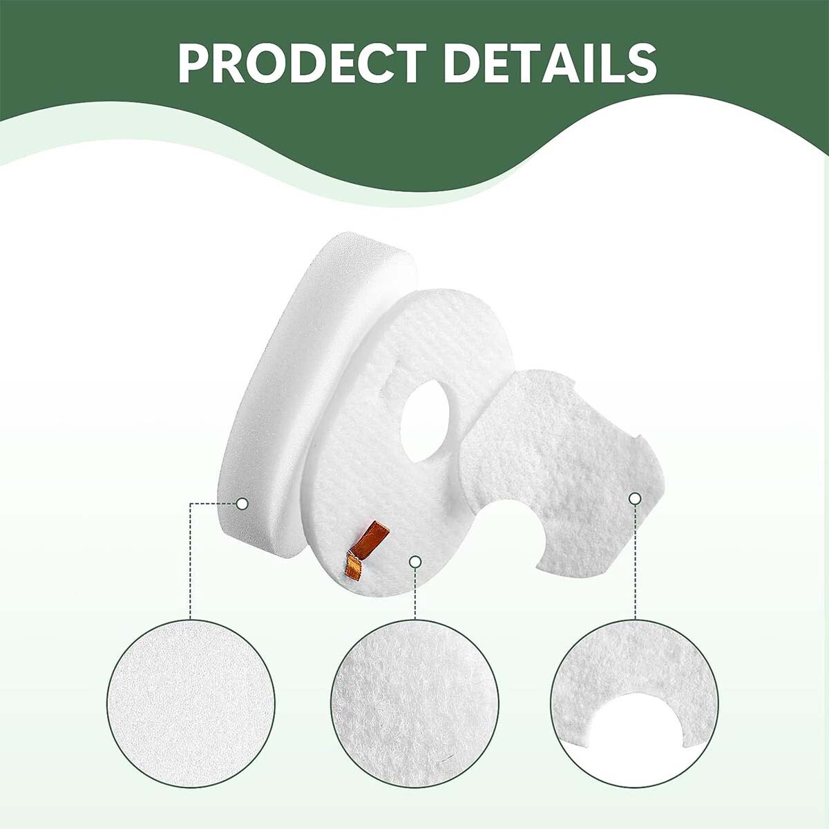 For Shark Rocket Vacuum Filters CS100 CS110 HV290 HV300 HV301 HV302 HV300W UV450