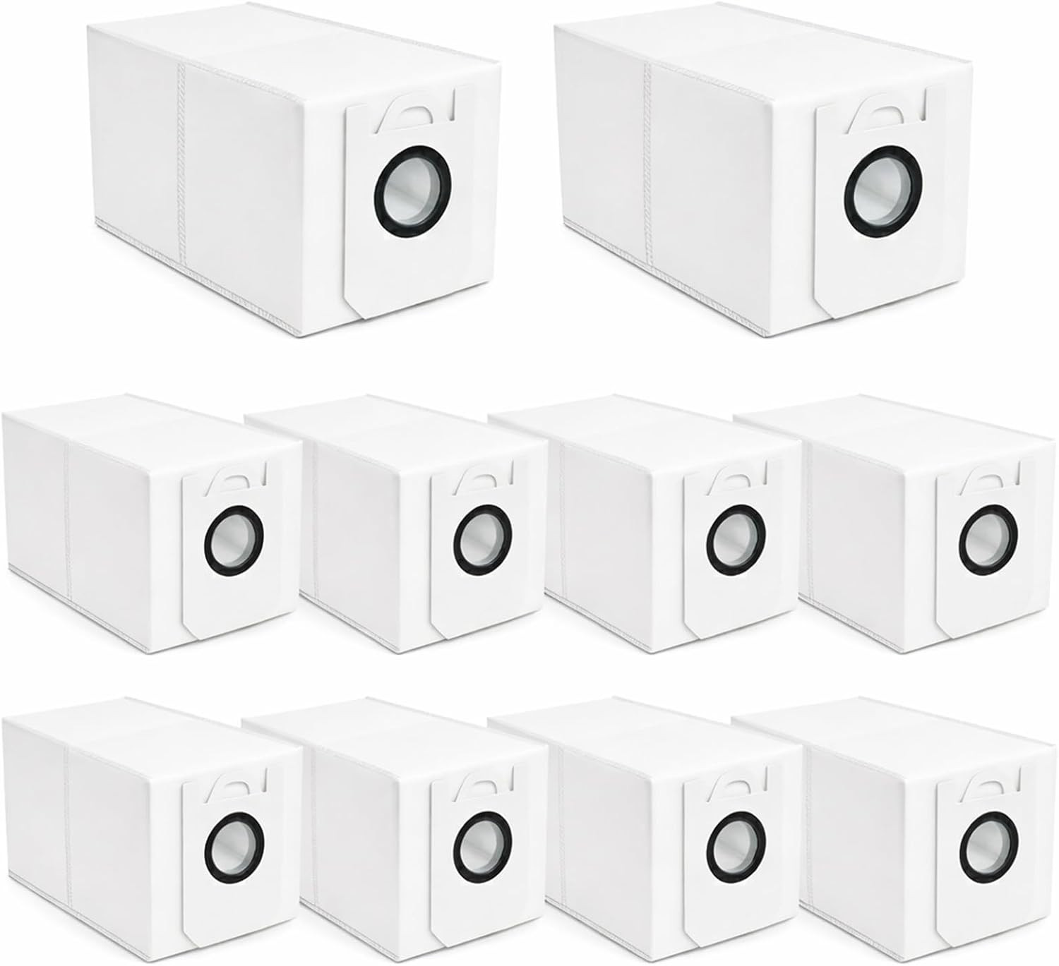 10-Pack Disposable Vacuum Bags for Bobsweep Dustin & Orb-I, 3.5L Replacement