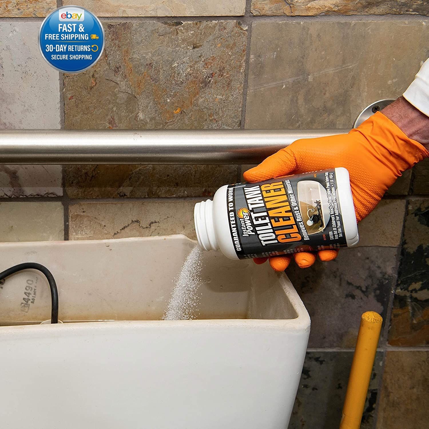 Power Toilet Tank Cleaner – Bathroom 16 Ounce (Pack of 1), White