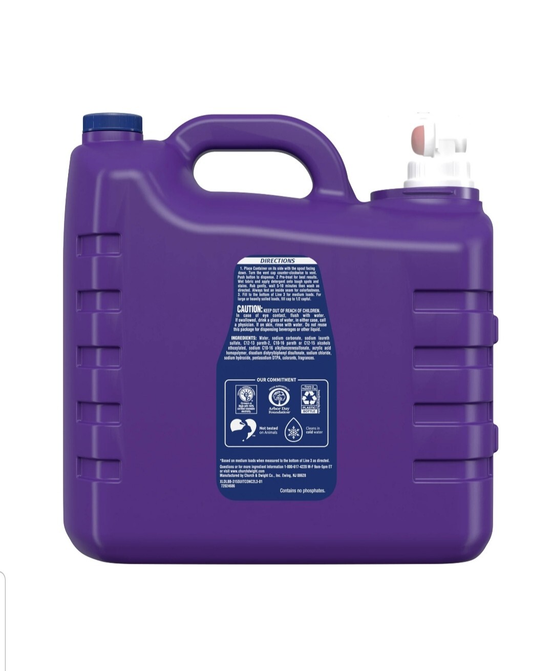 Xtra Tropical Passion, 260 Loads Liquid Laundry Detergent, 312 fl oz