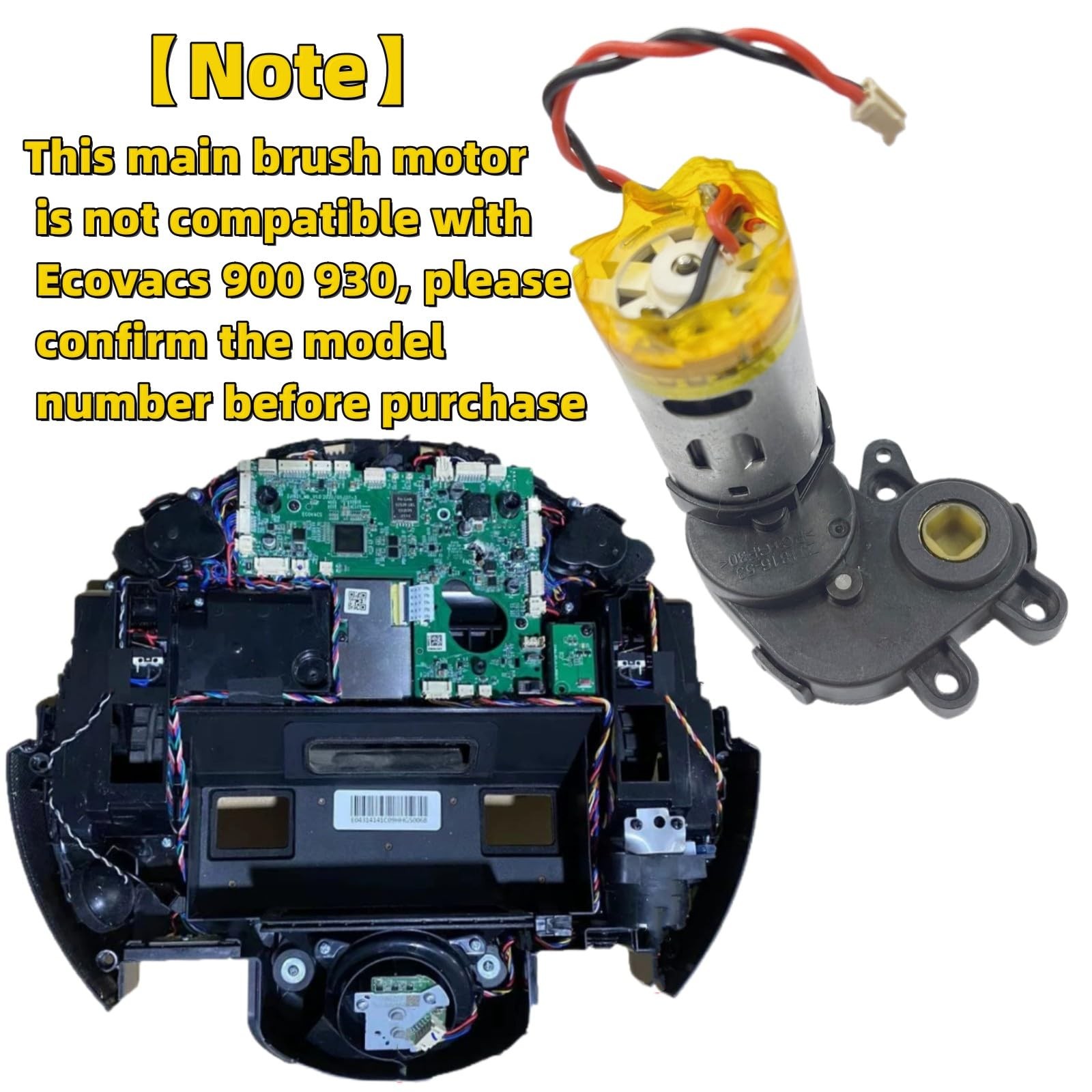 Main Brush Motors for Ecovacs DEEBOT OZMO Yeedi T8 T9 T9+/T8 AIVI/T8/N8 Pro/N…