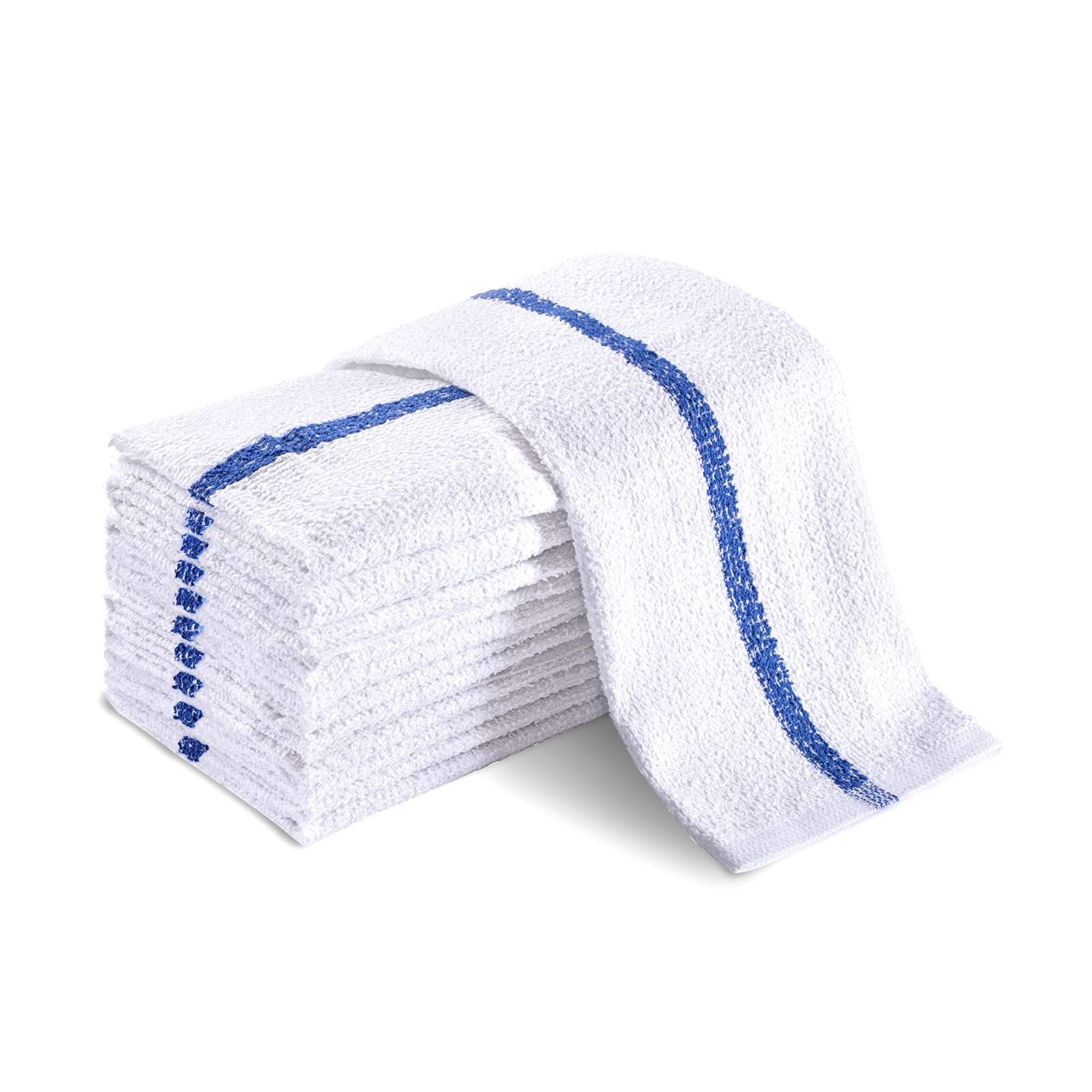100% Cotton Bar Mops Cleaning Towels, 36 Pack, 16″ x 19″, Commercial Grade, Terr