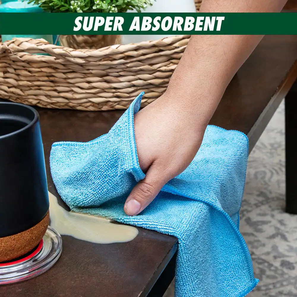 14 In. X 14 In. All-Purpose Microfiber Cloth Towels (48-Pack)