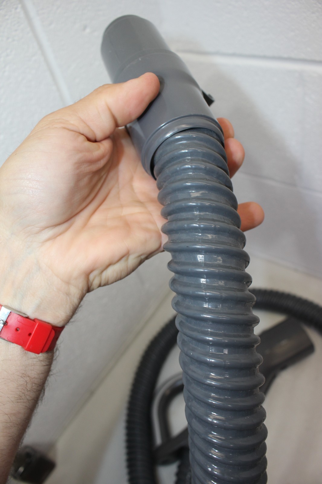 Kenmore Canister Vacuum Elite 800 Hose 3 Prong 2 Hole 116 Gray/Black WORKS euc!
