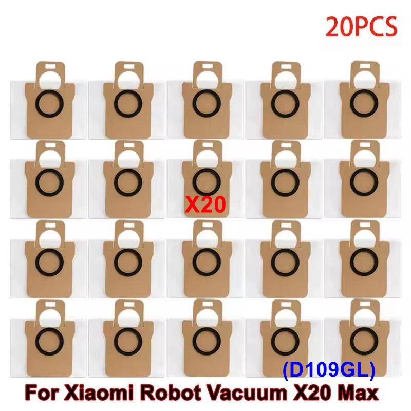 Replacement Kits For Xiaomi Robot Vacuum X20 Max Brushes Filter Mop Cloth Parts