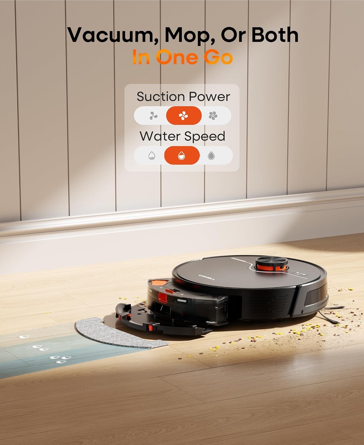 Robot Vacuum and Mop 7000Pa LiDAR Self-Empty Station | Robot Vacuum Ultra quiet