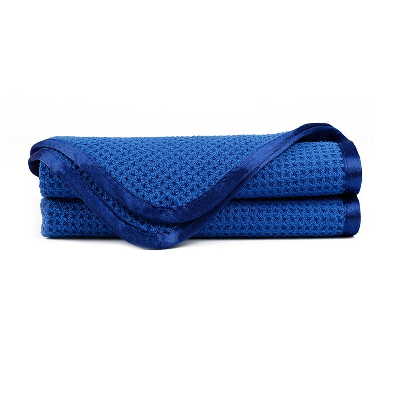 CarCarez Waffle Microfiber Towels 16×24 380GSM Bulk 120 Pack Detailing Cloth