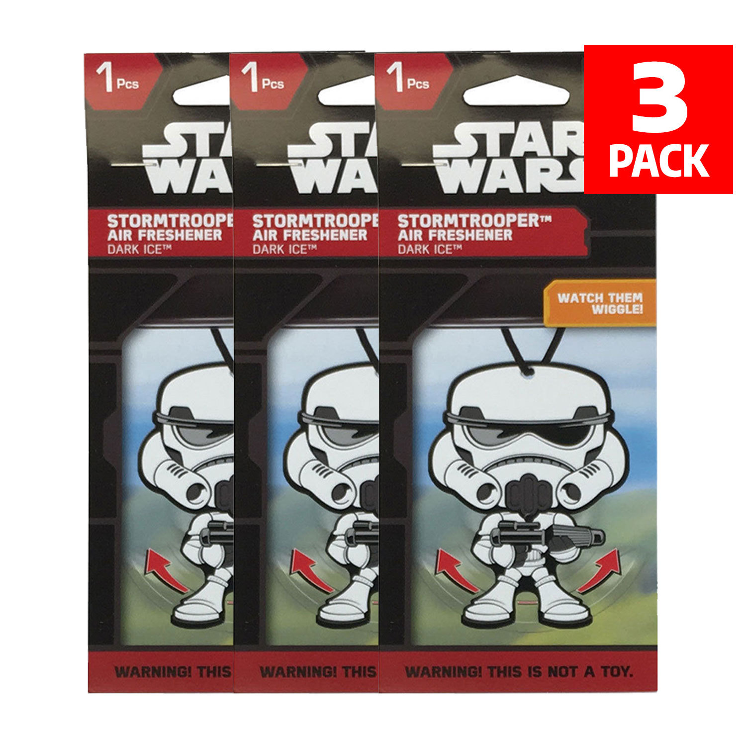 Star Wars Stormtrooper Car Accessories – Stormtrooper Air Freshener Wiggler (3)