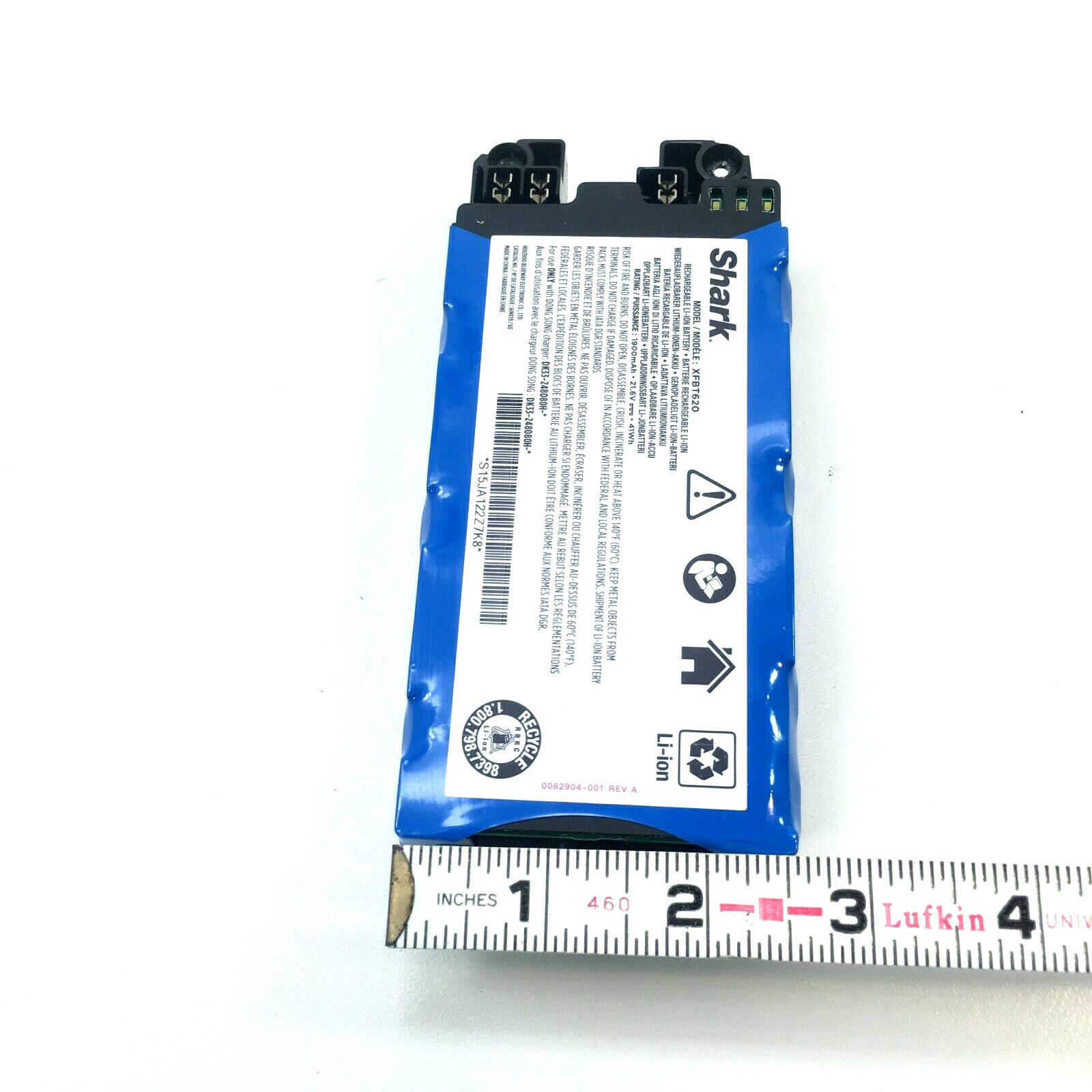 Genuine Shark IX141 IX140 IZ140 IZ142 RECHARGEABLE BATTERY 21.6V 1900mAh OEM