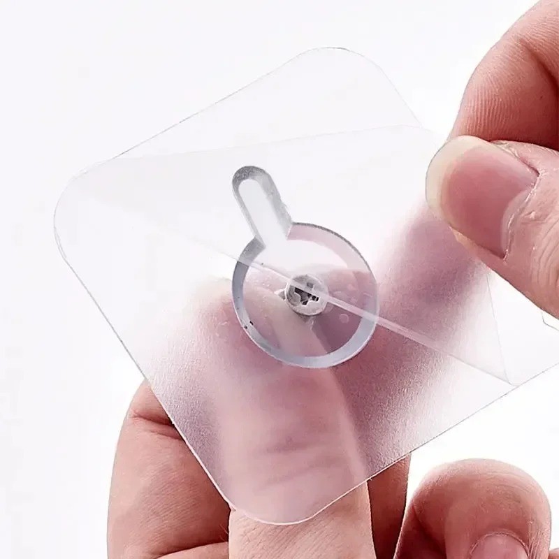 Strong Adhesive Hooks Picture Frame Holder Poster Photo Clock No Drilling Hooks