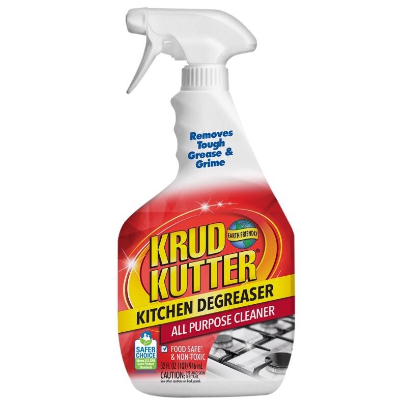Krud Kutter Kitchen Degreaser All Purpose Cleaner Food Safe & Non-Toxic 32 oz