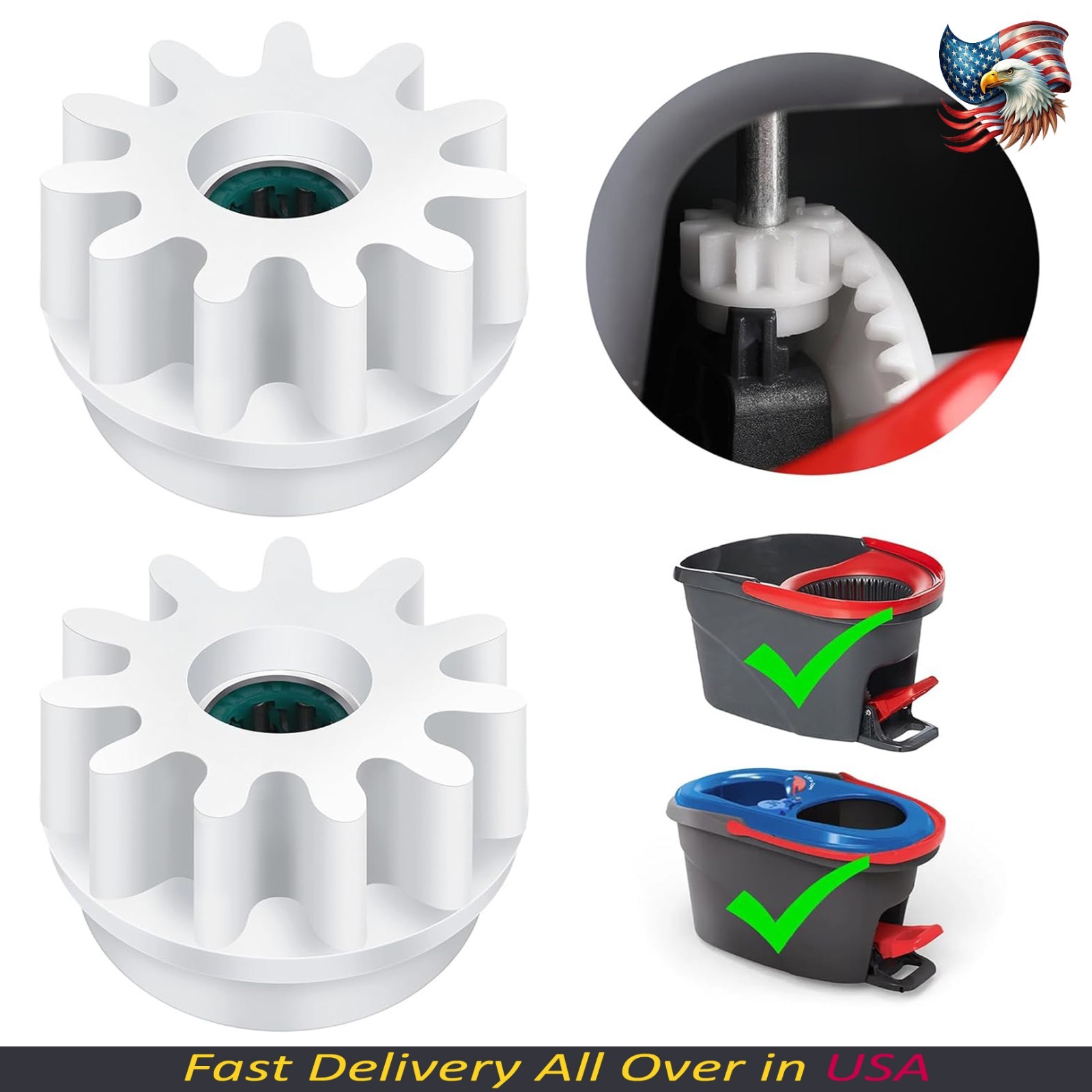 Pedal Bearing Replacement for OCedar Mop Bucket – Easy Fix for O-Cedar Easywring