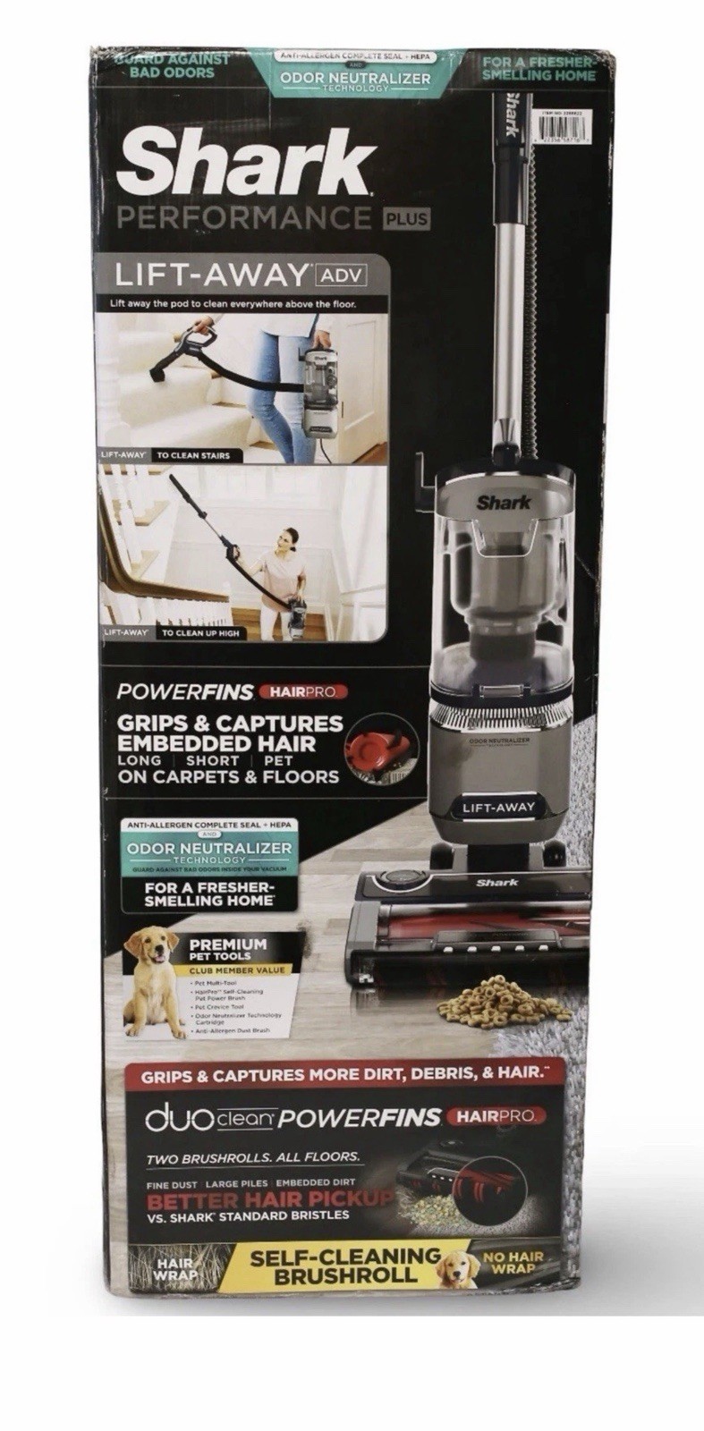 Shark UV900 Pet Performance Plus Lift-Away Upright Vacuum