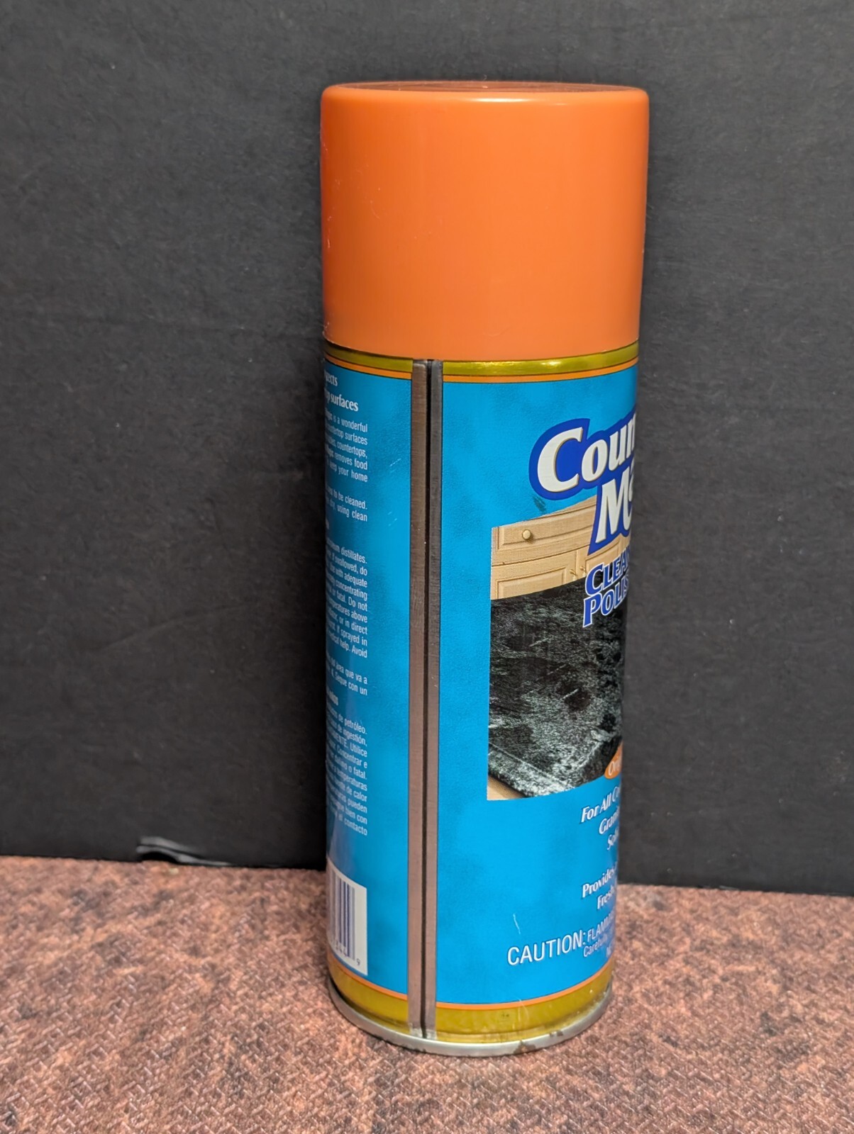 Original Countertop Magic *Full Can* Aerosol Spray Cleans Polishes 13 oz Vintage