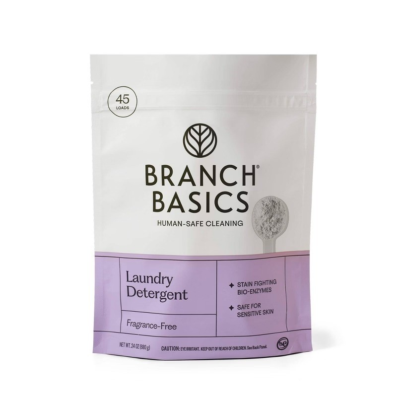 Fragrance-Free Laundry Detergent Powder, Sensitive Formula, 45 Uses, Resealable