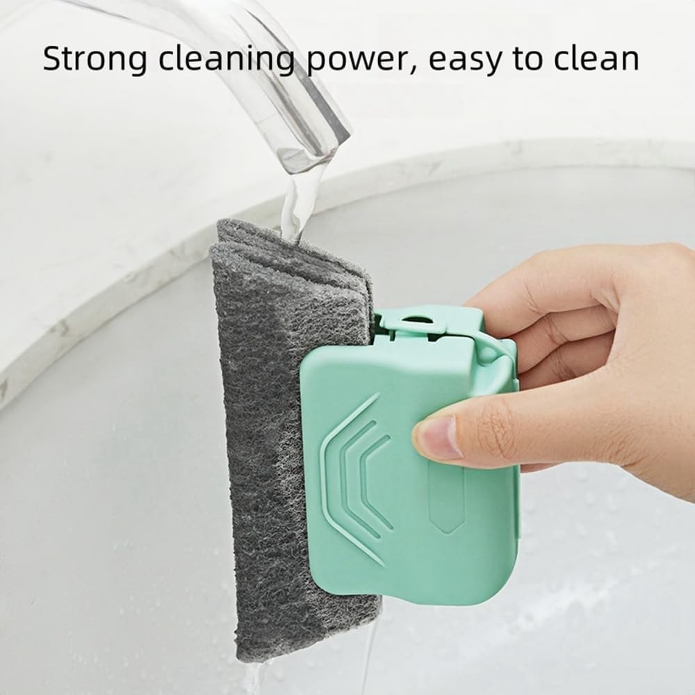 Magic Window Track Cleaner, 2025 New Window Groove Cleaning Brush Tools Set,