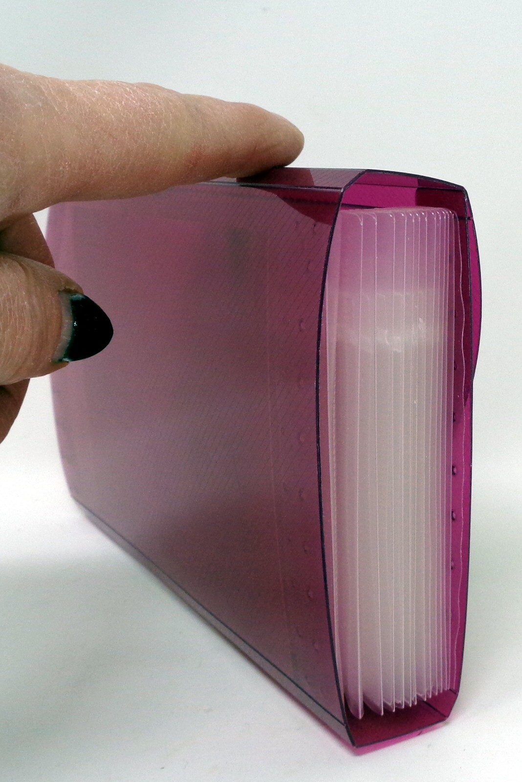 OFFICE DEPOT Raspberry Coupon Organizer Wallet