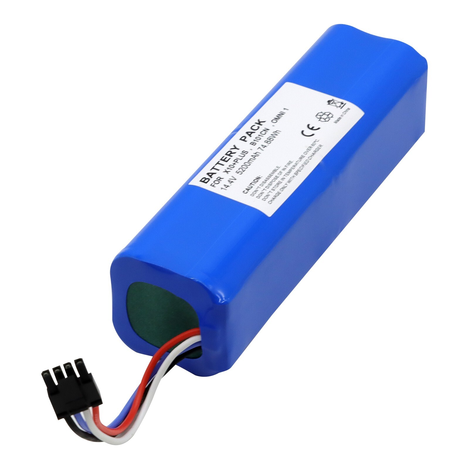 NEW Battery Pack for XiaoMi Mijia X10+PLUS B101CN OMNI 1 Vacuum Cleaner 5200mAh
