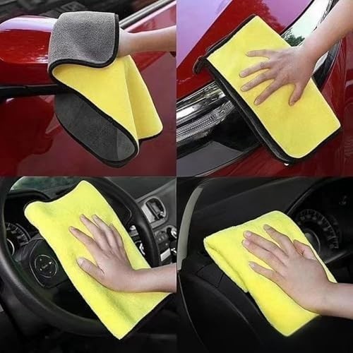 10 Pack Premium Microfiber Towels Coral velvet Washing and Detailing Towels for