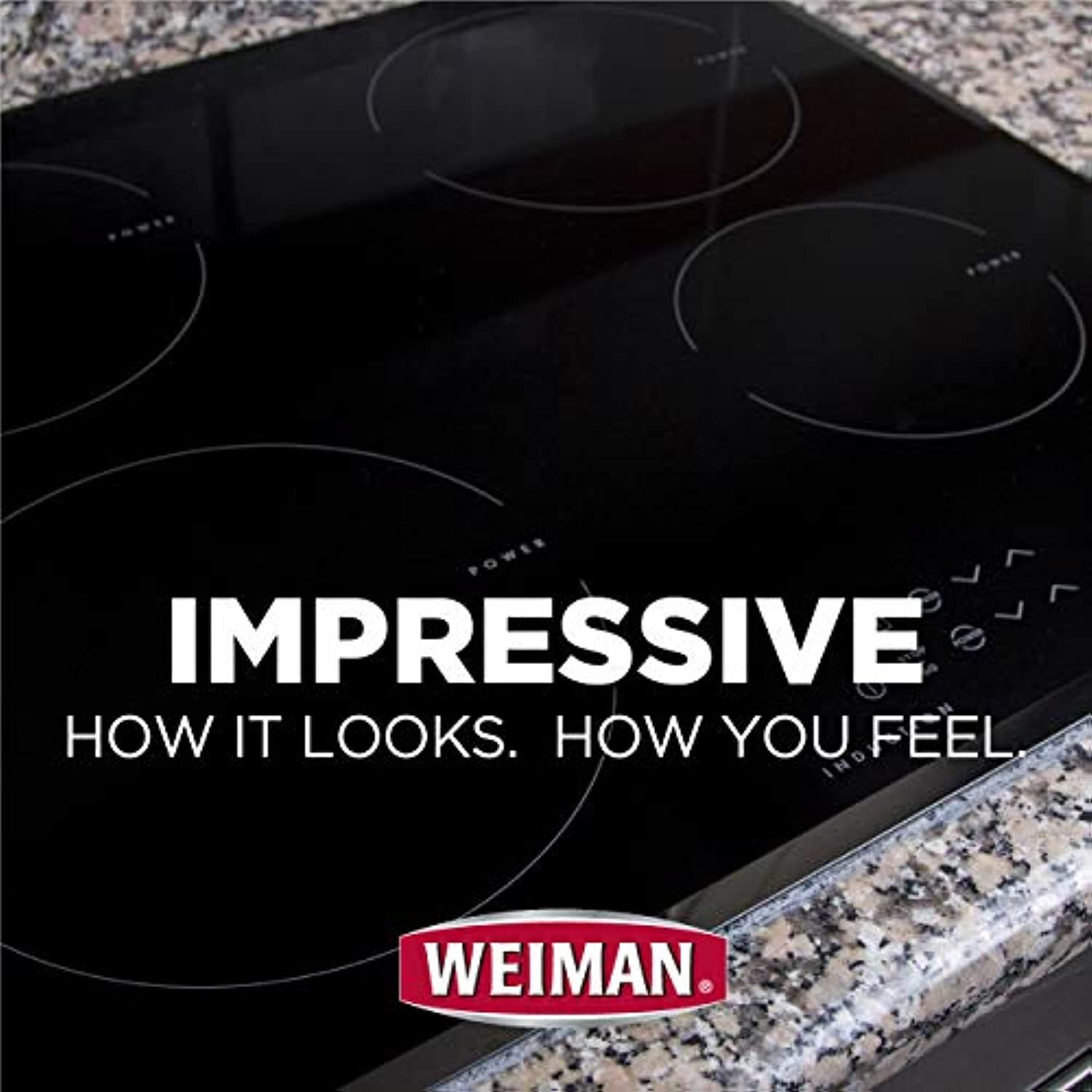 Weiman No Scent Cooktop Scrubbing Pads 3 ct Sponge