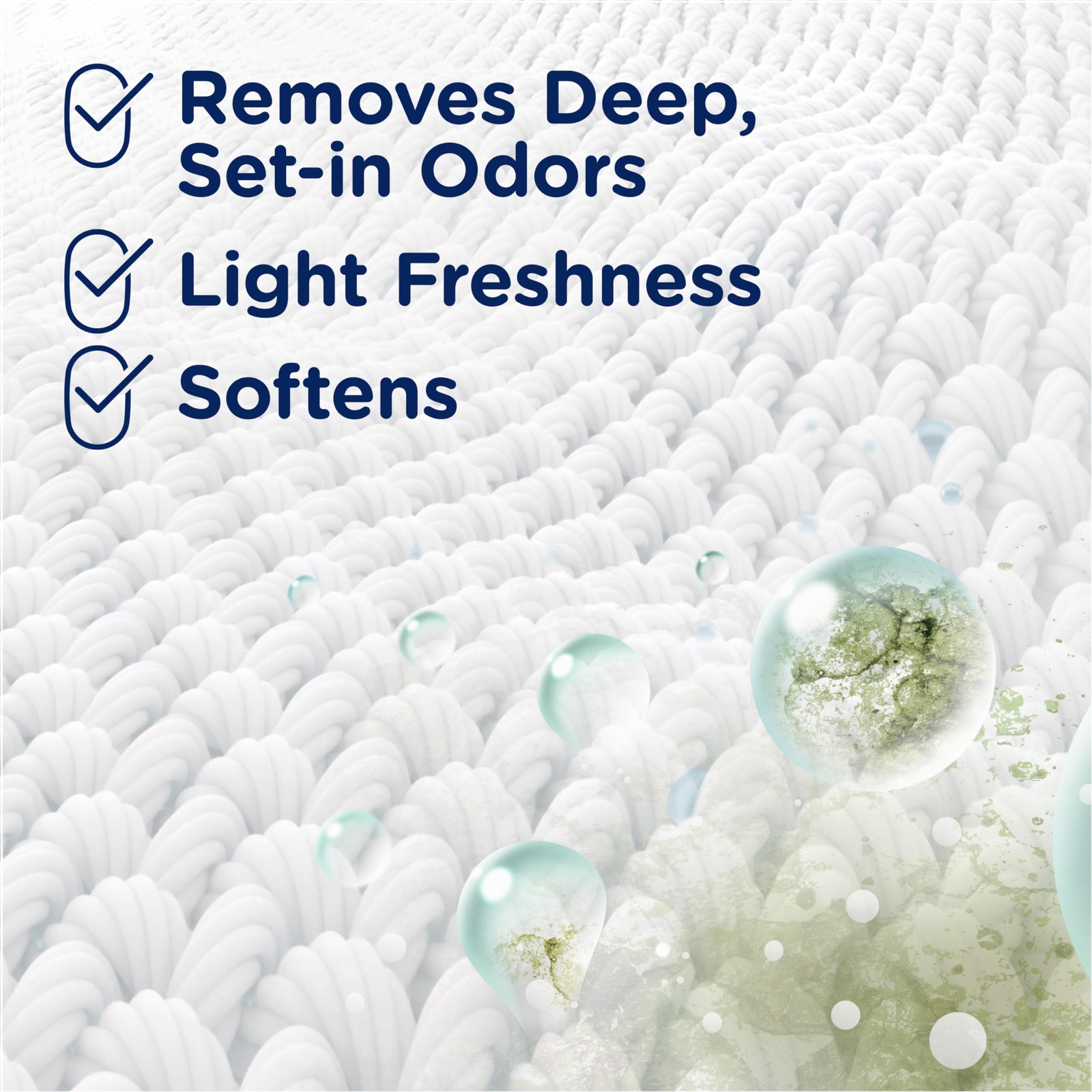 Downy RINSE & REFRESH Laundry Odor Remover and Fabric 48 Fl Oz (Pack of 1)