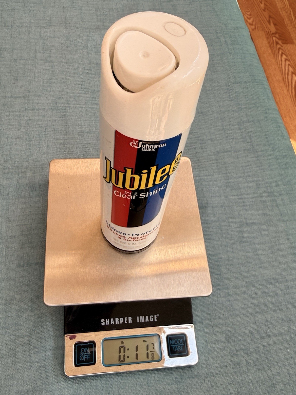VTG 1997 Jubilee Clear Shine Johnson Wax Kitchen Appliance Polish Surface