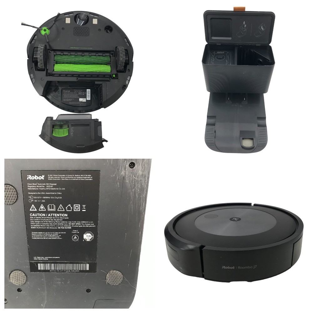 Robot Roomba j7 Vacuum Cleaning Robot w/ Auto disposal Charging Base ADG-N1