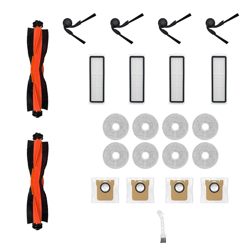 For Xiaomi 5 PRO/OV21CN Robot Rolling Brush Side Brush Filter Mop Pad Dust Bag