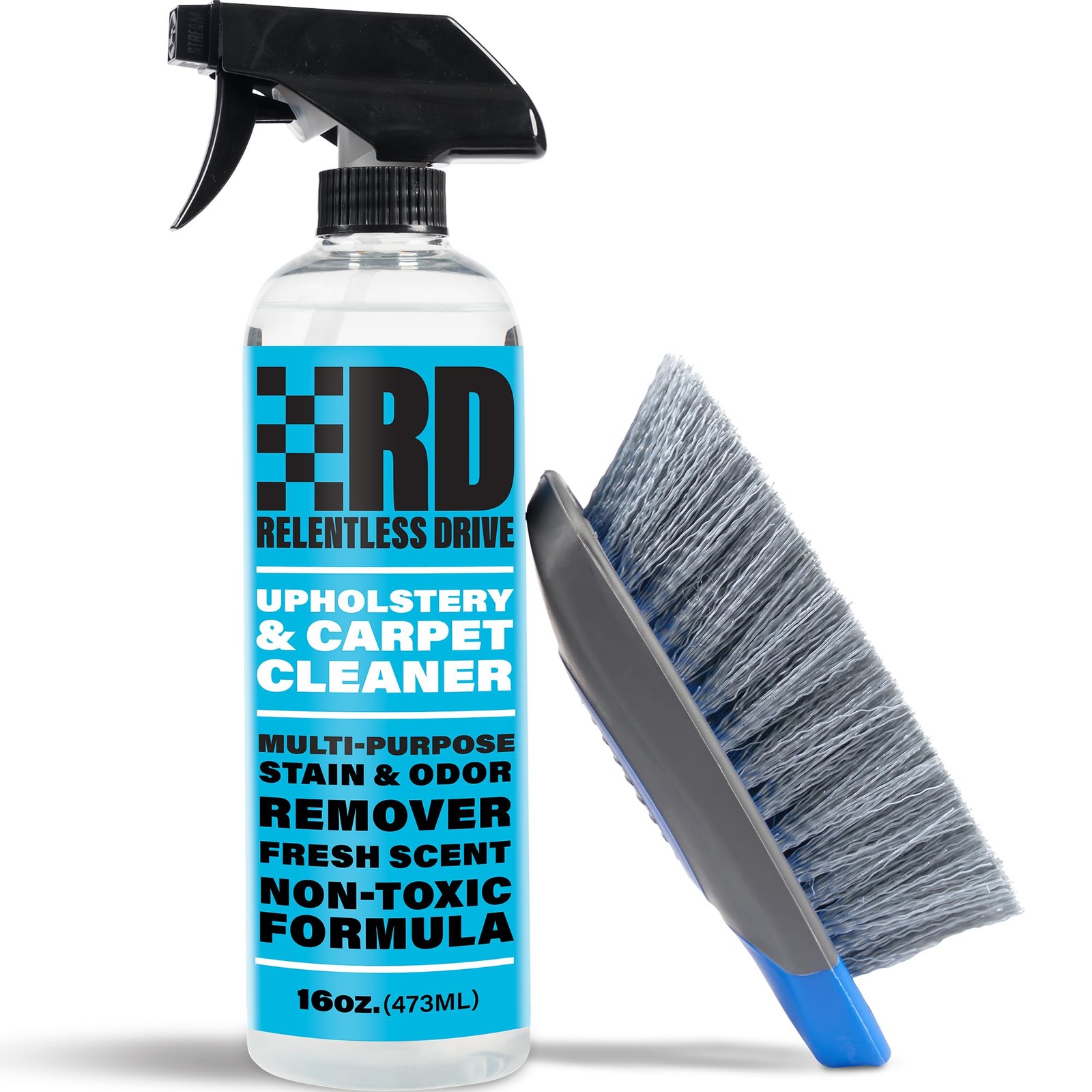 Car Interior Carpet & Upholstery Seat Cleaner — Safe for All Cars — for Carpe…